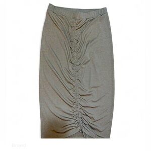 Large Wishlist Tan Adjustable Pencil Skirt